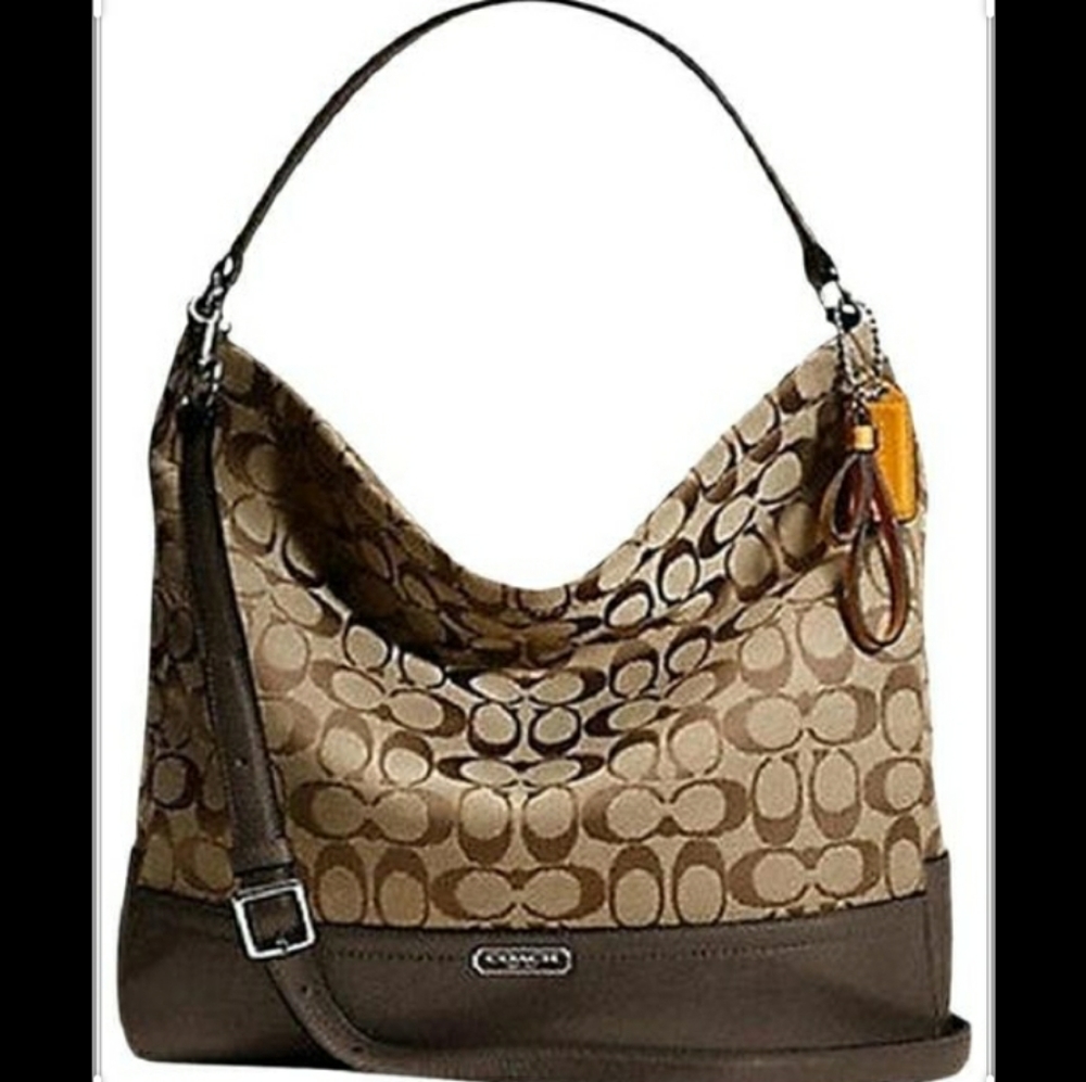 COACH Park Signature Conv Hobo